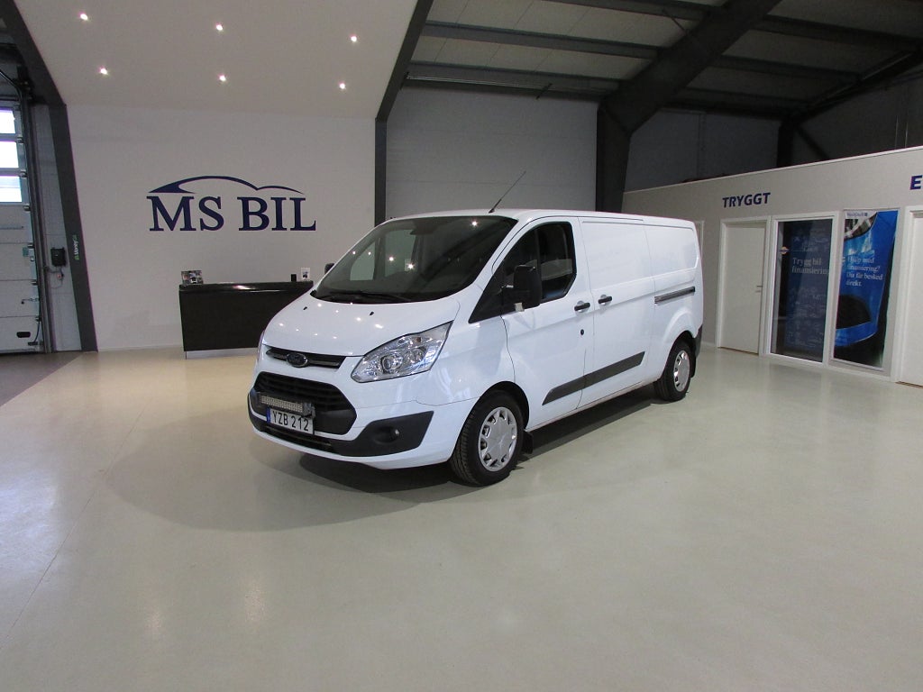 Ford transit Custom 290 2.0 TDCi AUT Euro 6 DRAG NY SERVAD LÅNG
