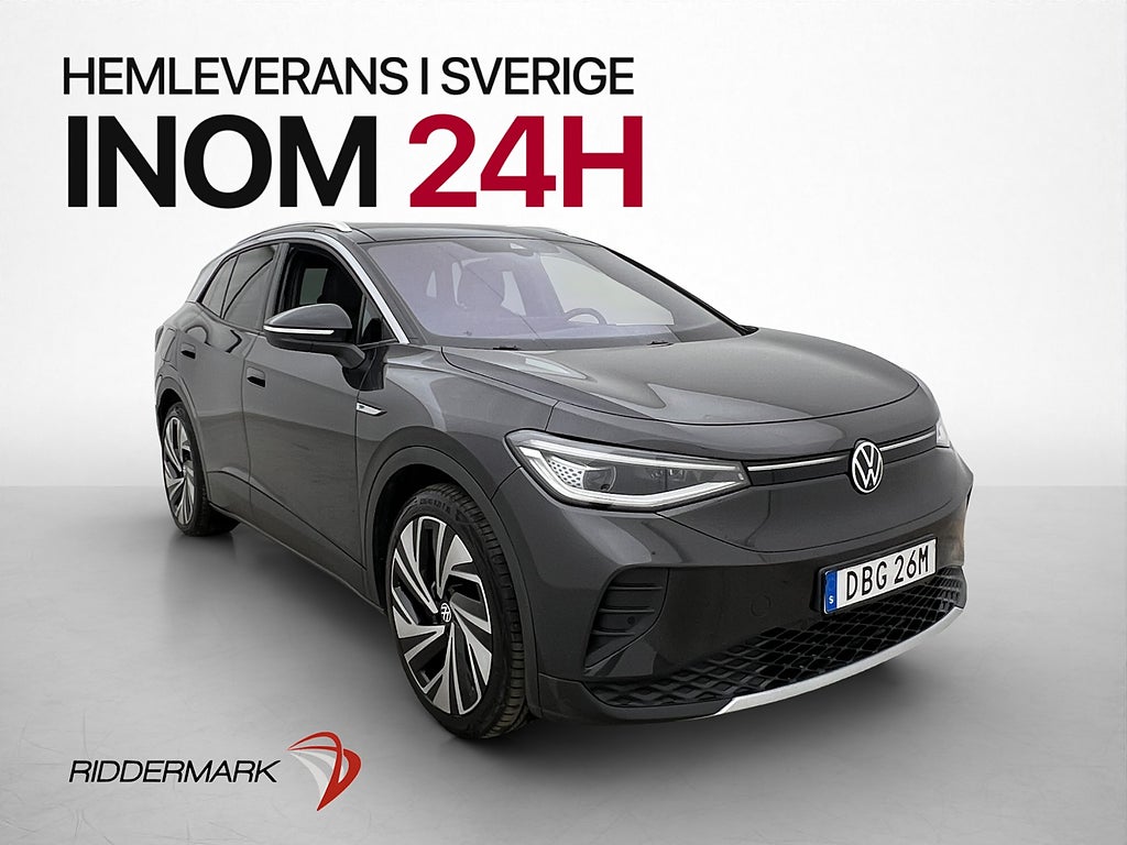 Volkswagen ID.4 Pro 1st Edt MAX Pano Värmare Halvskinn 360°