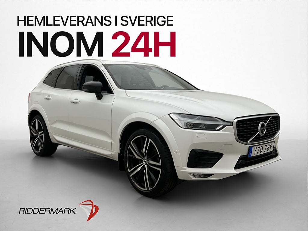Volvo XC60 T6 AWD R-Design VOC Värmare B&W Pano 360° HUD