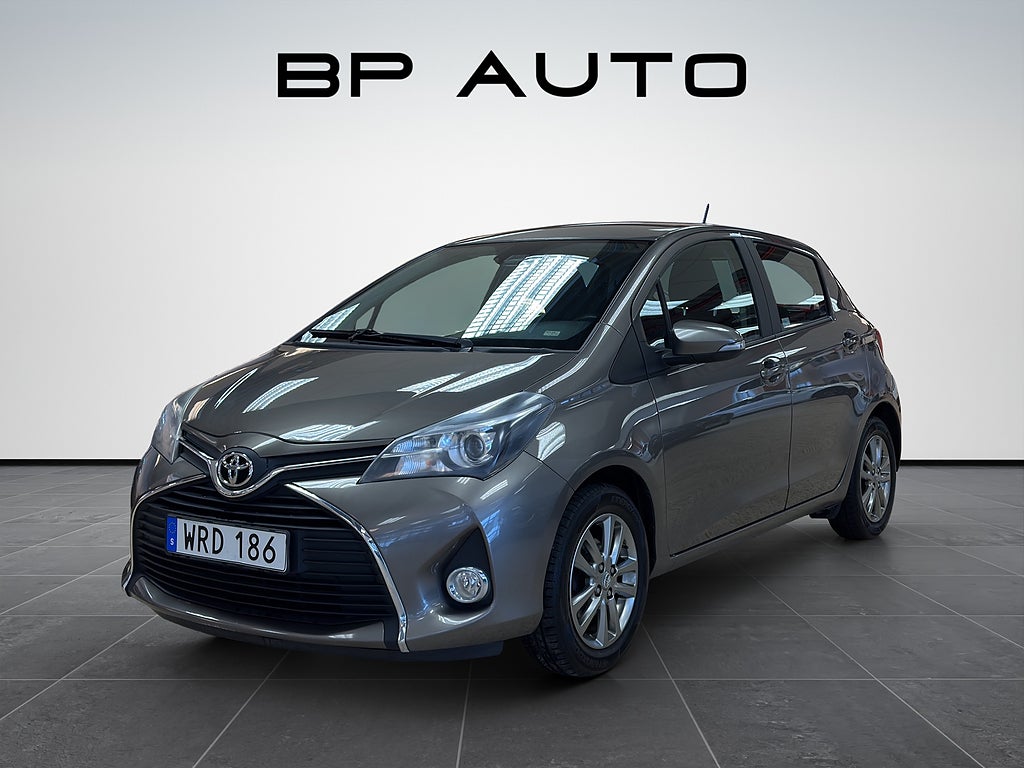 Toyota Yaris 5-dörrar 1.33 Dual VVT-i Active Kamera Nyservad 99hk