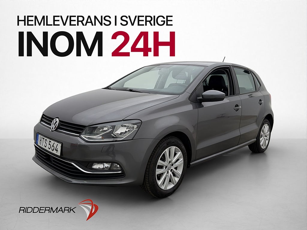 Volkswagen Polo 1.2 TSI Endast 0.47l/mil Låg skatt Välskött