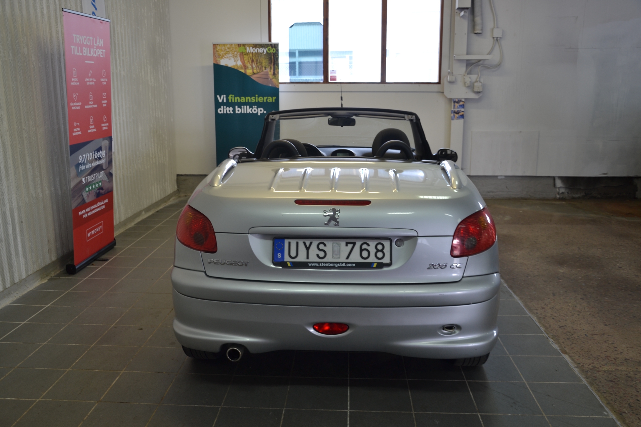 Peugeot 206 CC 1.6 109hk 2004, bild 7/37