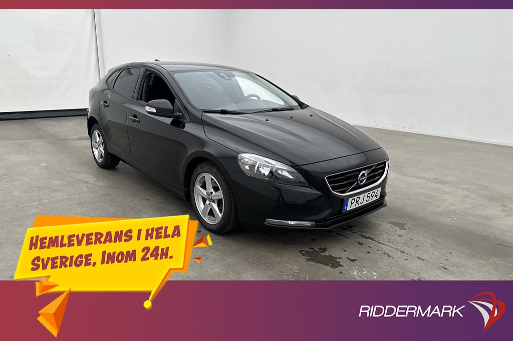 Volvo V40 T2 122hk Kinetic Värmare   P Sensorer 0,55L/mil