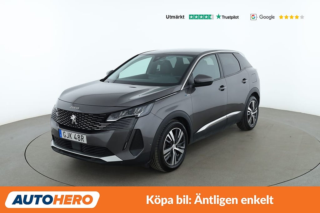 Peugeot 3008 HYBRID 225 Allure / Dragkrok, CarPlay