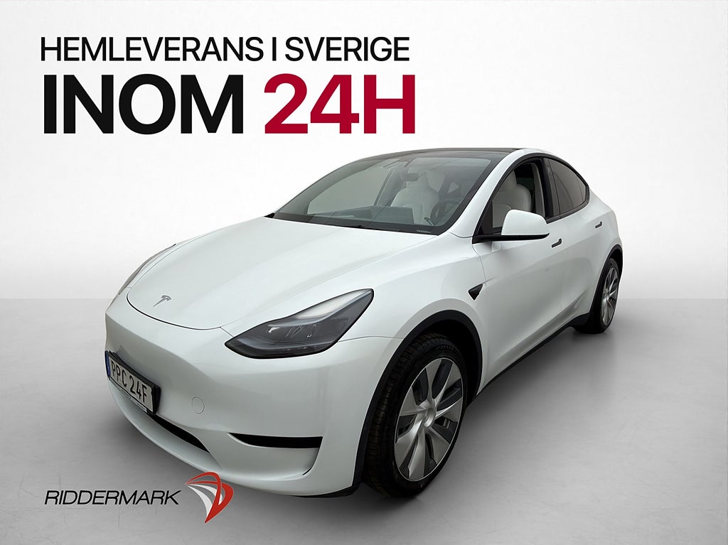 Tesla Model Y Standard Range Panorama Svensksåld Autopilot
