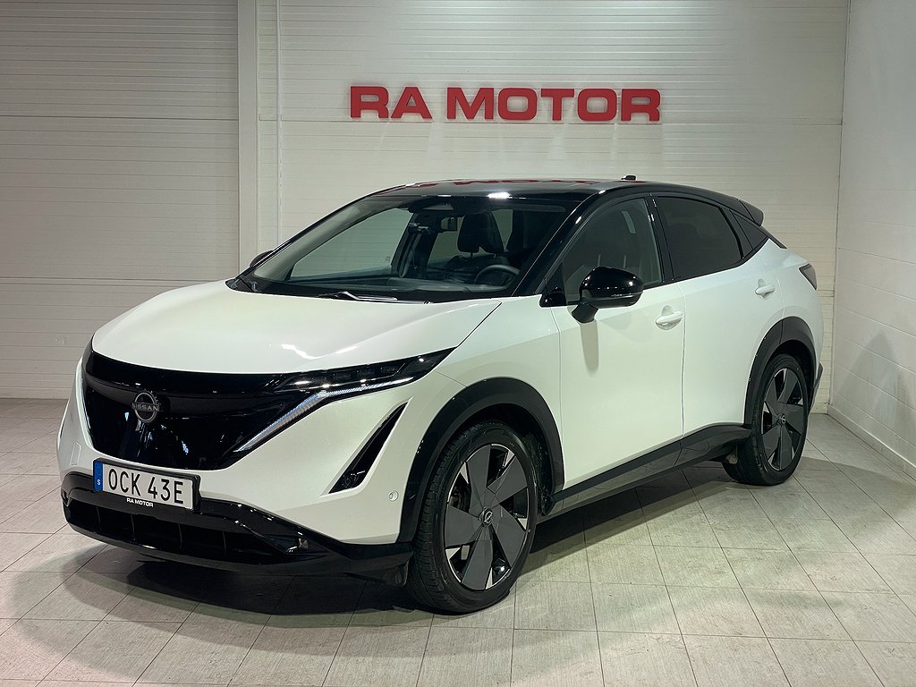 Nissan Ariya Evolve 87 kw e-4ORCE 4WD 20tum Pano BOSE 2023