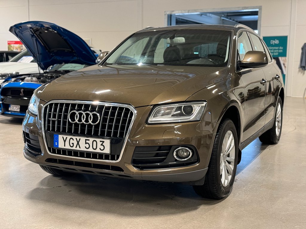 Audi Q5 2.0 TDI AUT 4WD DRAG D-VÄRMARE V-HJUL DUBB NYBES