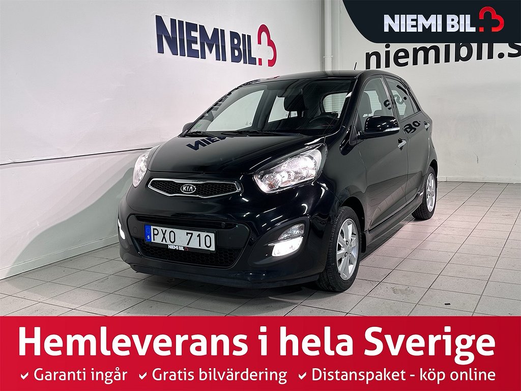 Kia Picanto 5-dörrar 1.2 CVVT GLS 86hk SoV/MoK/360kr skatt