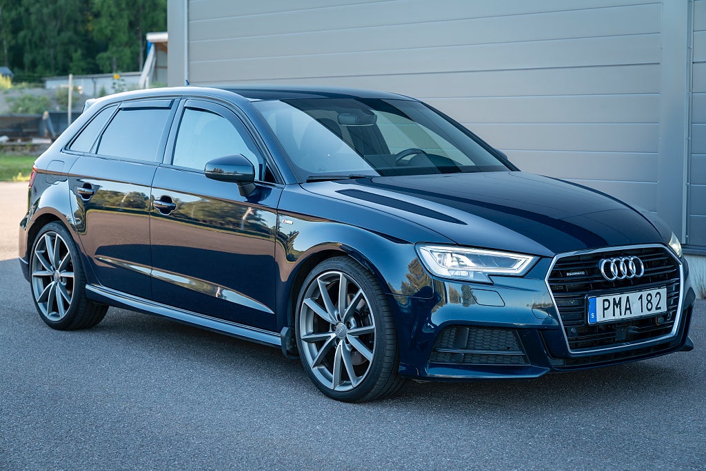 Audi A3 Sportback 2.0 TFSI quattro S-line B&O Matrix värmare