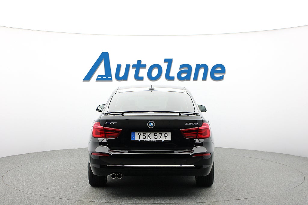 BMW 320D Gran Turismo Luxury, Kamera, Skinn, Navigation 190hk