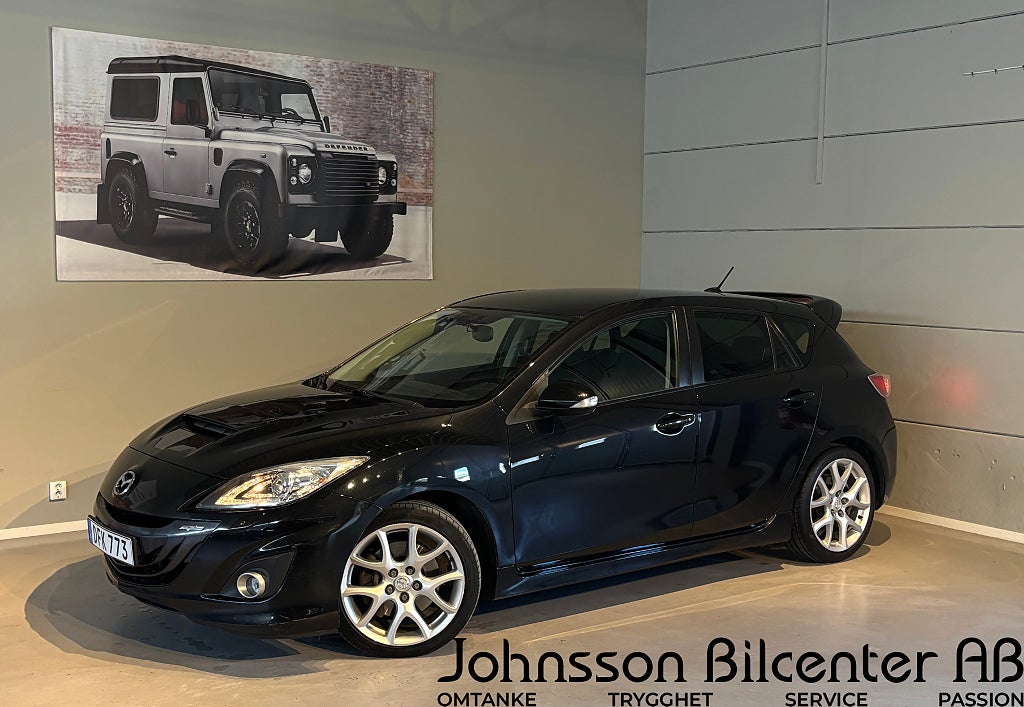Mazda 3 MPS 2.3 1 Ägare |Bose |Navi |Fullservad Mazda |260hk