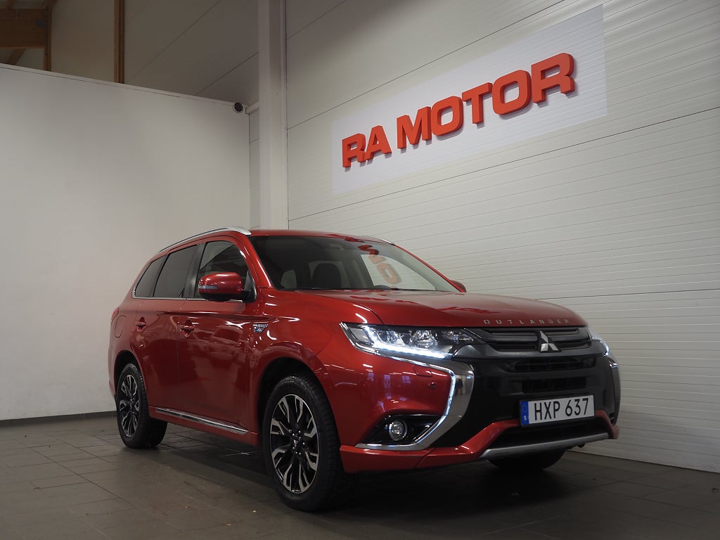 Mitsubishi Outlander PHEV 203hk Business 360º Skinn Drag 2018