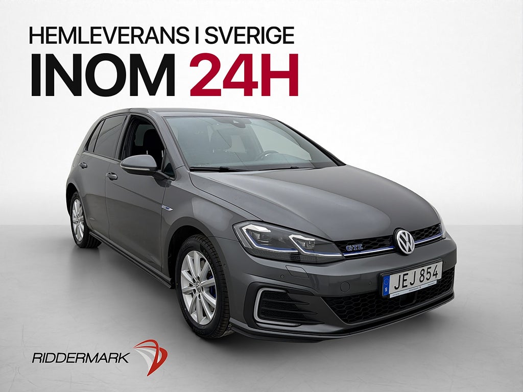 Volkswagen Golf GTE 204hk Cockpit Värmare Kamera Navi Drag