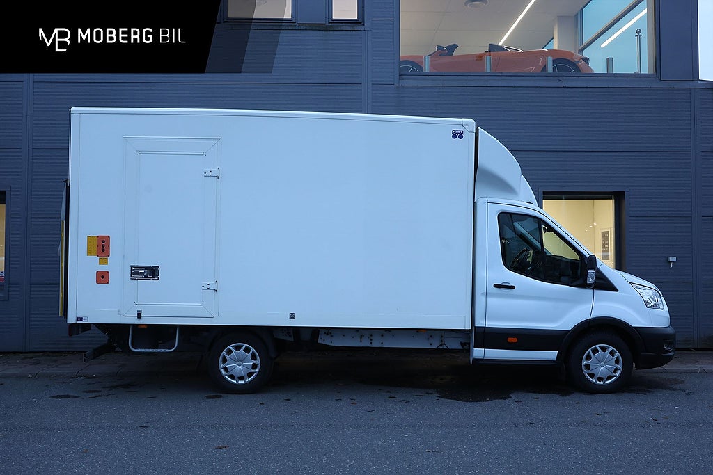 Ford transit 350 2.0 TDCi 160hk BG-Lyft Volymskåp B-kamera MOMS