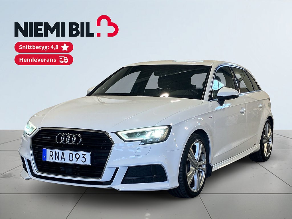 Audi A3 Sportback 2.0 TFSI Quattro S Tronic Nyservad Psens S&V