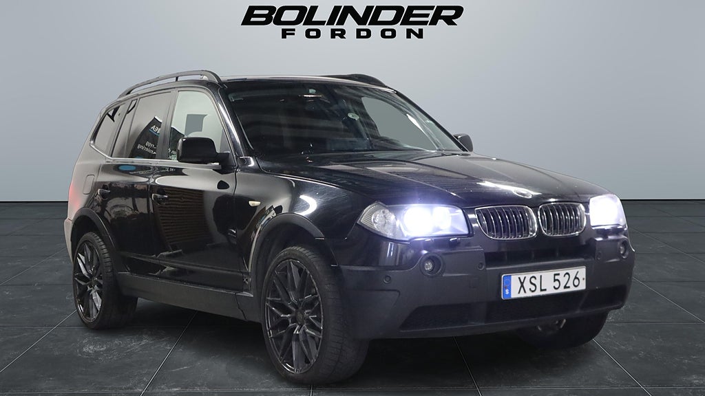 BMW X3 3.0d Advantage, Comfort DRAG BES PARKERINGSENS HEMLEV