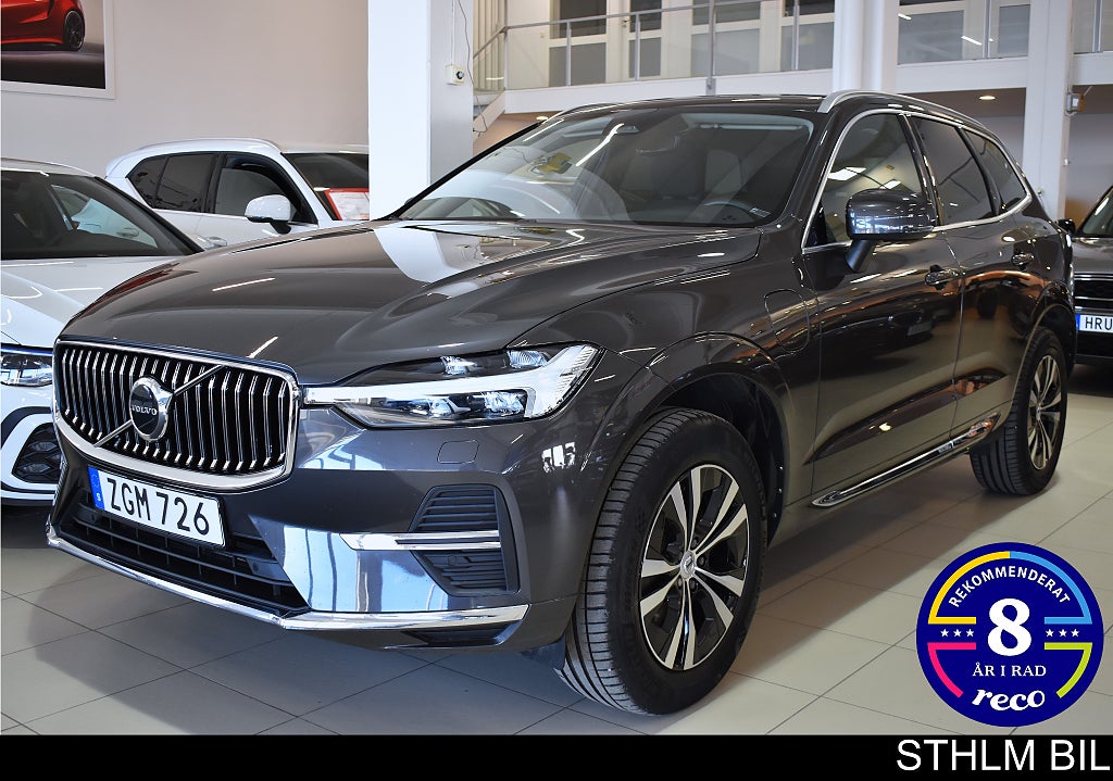 Volvo XC60 Recharge T6 AWD Inscr Exp Drag Värm Pano 4.95% ränta