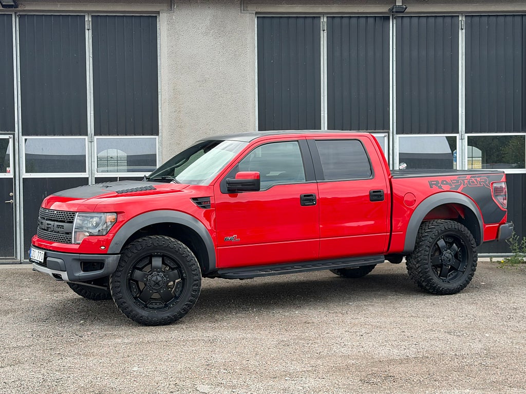 Ford F-150 SVT V8 417HK Raptor SuperCrew Moms LOBO 22" Fälgar