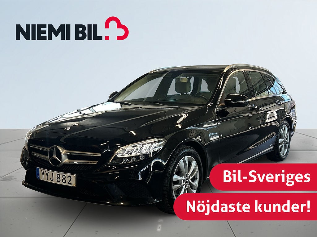 Mercedes-Benz C 200 T d 9G-Tronic Avantgarde Kamera/SoV-däck/Navi/Skinn