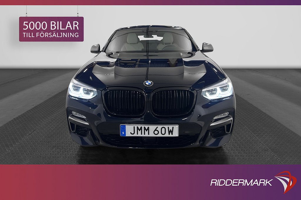 BMW X4 M40d 326hk Innovation Pano HUD D-Värmare H/K 360°