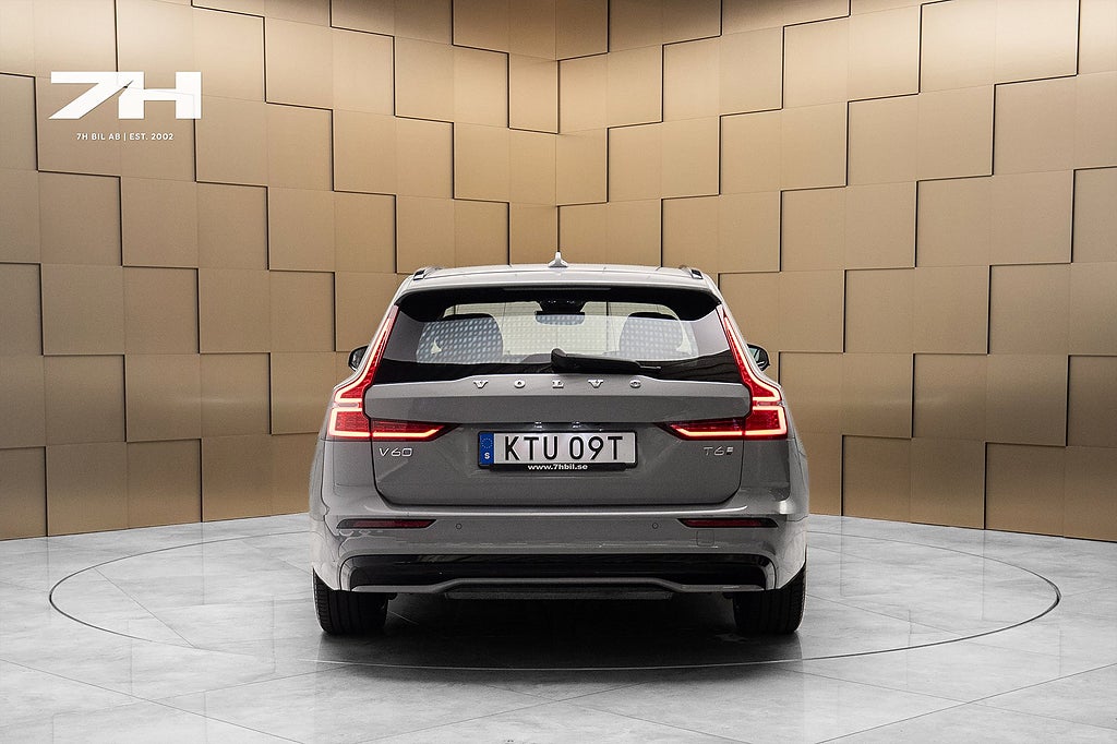 Volvo V60 T6 Plug-In Hybrid AWD Drag Pilot Assist Läder Kamera