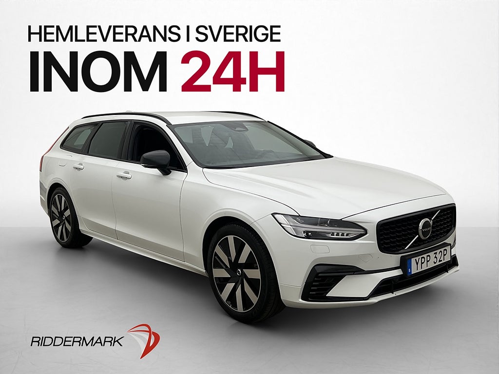 Volvo V90 T6 350hk AWD Plus Dark MOMS Skinn Drag Kamera Navi