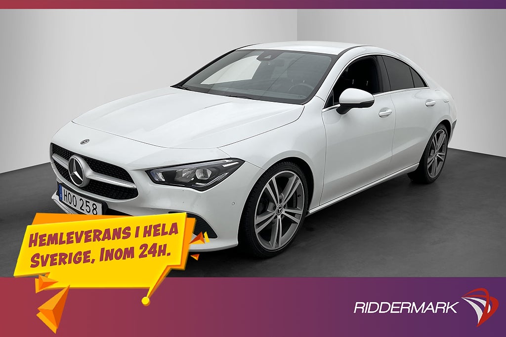 Mercedes-Benz CLA 200 d 8G Kamera Värmare Navi 150hk