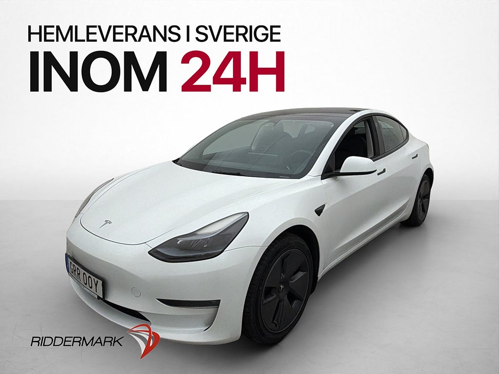 Tesla Model 3 Long Range AWD Dragkrok Autopilot MOMS