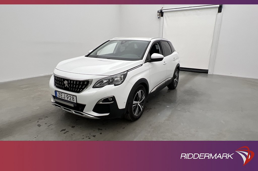 Peugeot 3008 1.2 PureTech 130hk Allure Värmare Kamera Drag