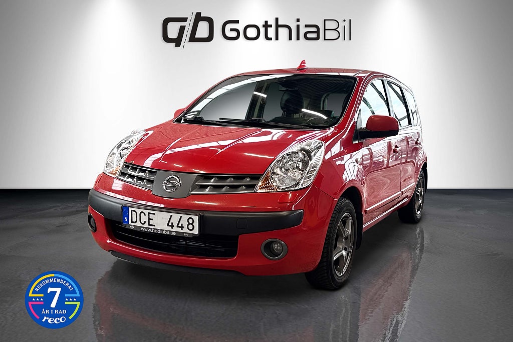 Nissan Note 1.6 Euro 4 Nybesiktigad AC Kamkedja