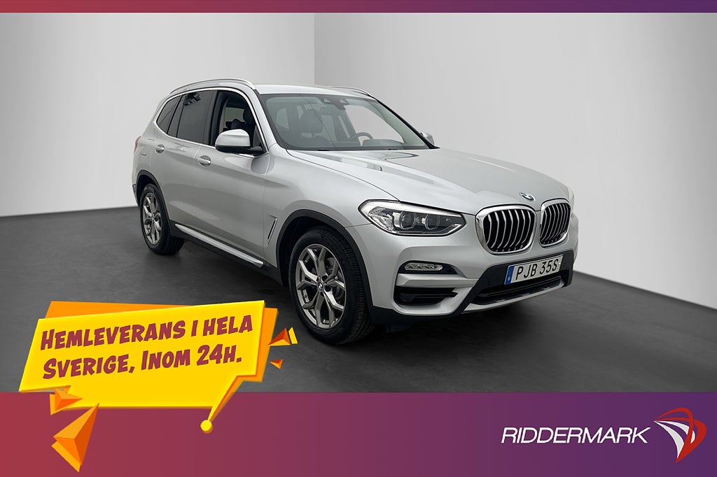 BMW X3 xDrive20i X-Line HiFi Cockpit Navi Rattvämre Drag