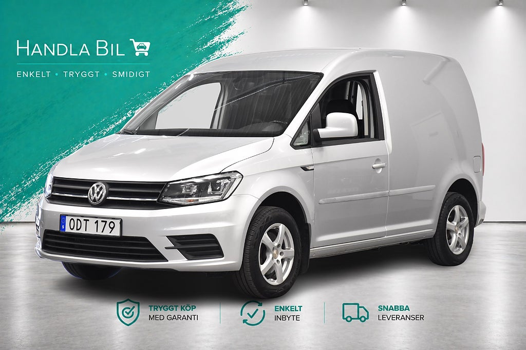 Volkswagen Caddy Van 2.0 Aut D-värm Navigation Nybes Dragkrok