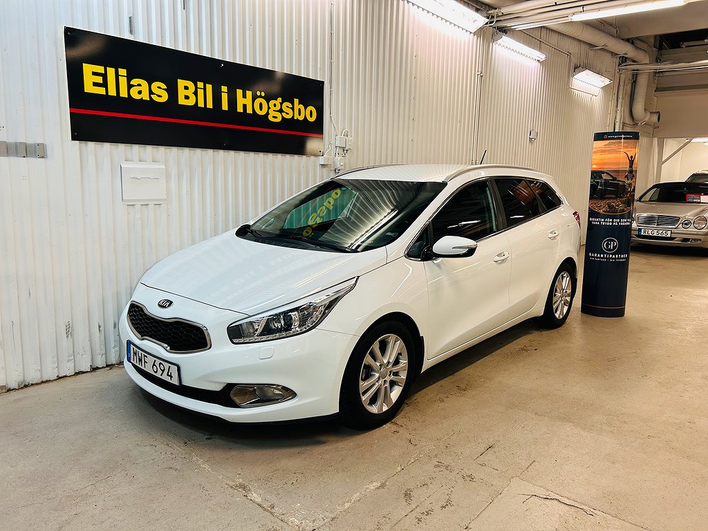 Kia cee´d_sw 1.6 GDI DCT 135hk-Dragkrok,Svensksåld,NyBesikta