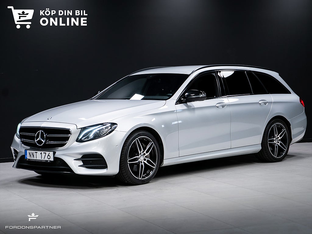 Mercedes-Benz E 220 T d 190HK 9G-Tronic AMG NIGHT PACKAGE DRAG NAVI 