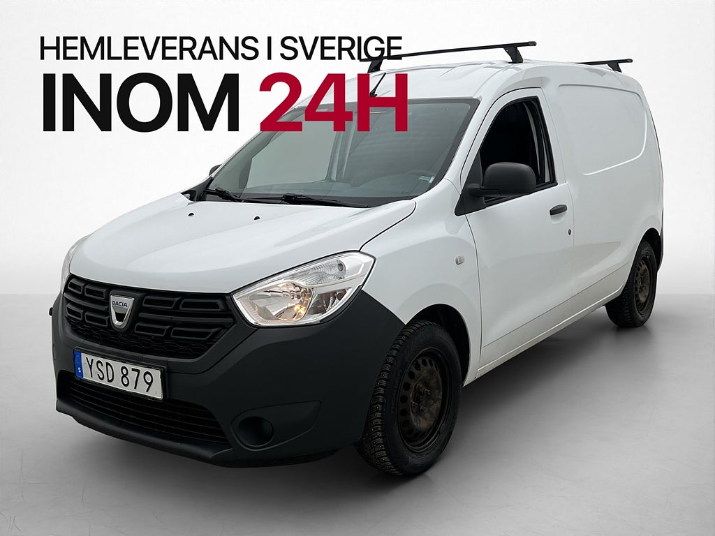 Dacia Dokker 1.6 SCe 102hk Motorvärmare Dragkrok