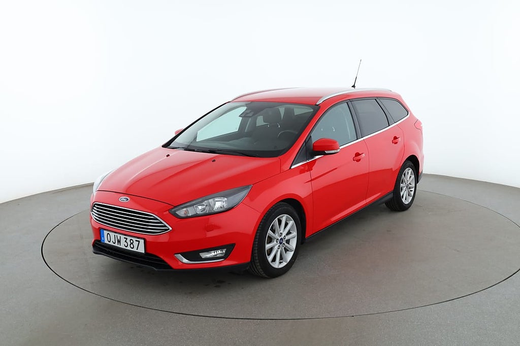 Ford Focus Kombi 1.0 EcoBoost Titanium / Dragkrok, Backkamera