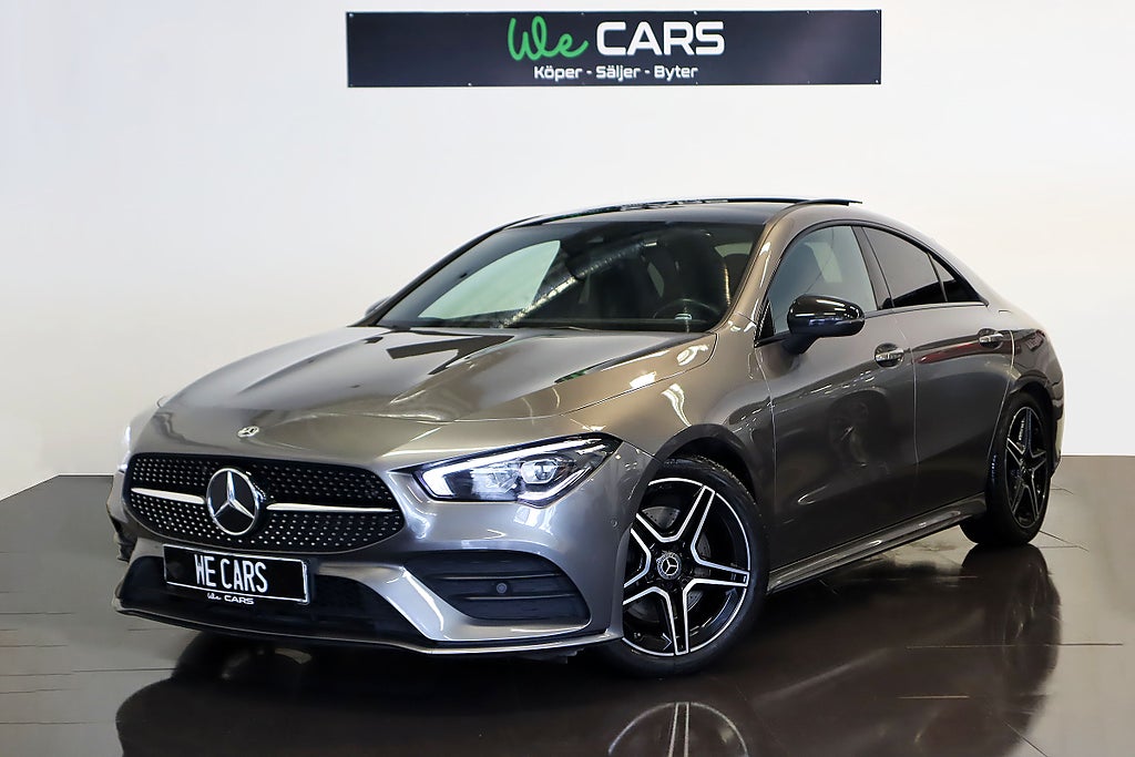 Mercedes-Benz CLA 200 d 8G AMG Pano Widescreen Kamera 150hk