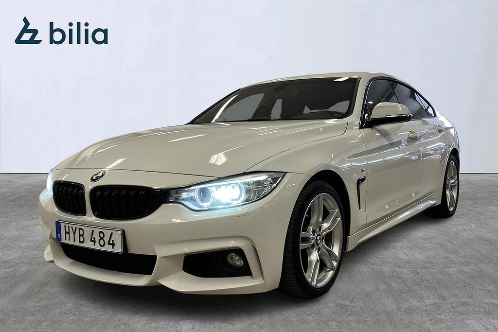 BMW 420 d Gran Coupé KAMPANJRÄNTA 4,95%/Sommar-Vinterdäck/Motor-Kupévärm