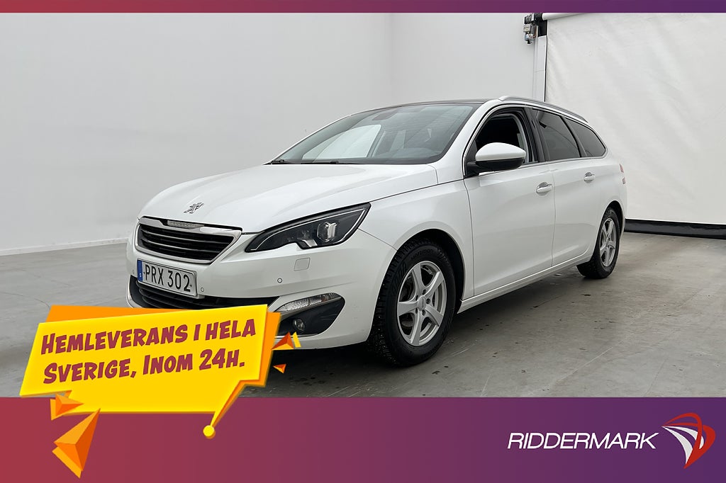 Peugeot 308 1.2 131hk Allure Panorama Drag Kamera Navi