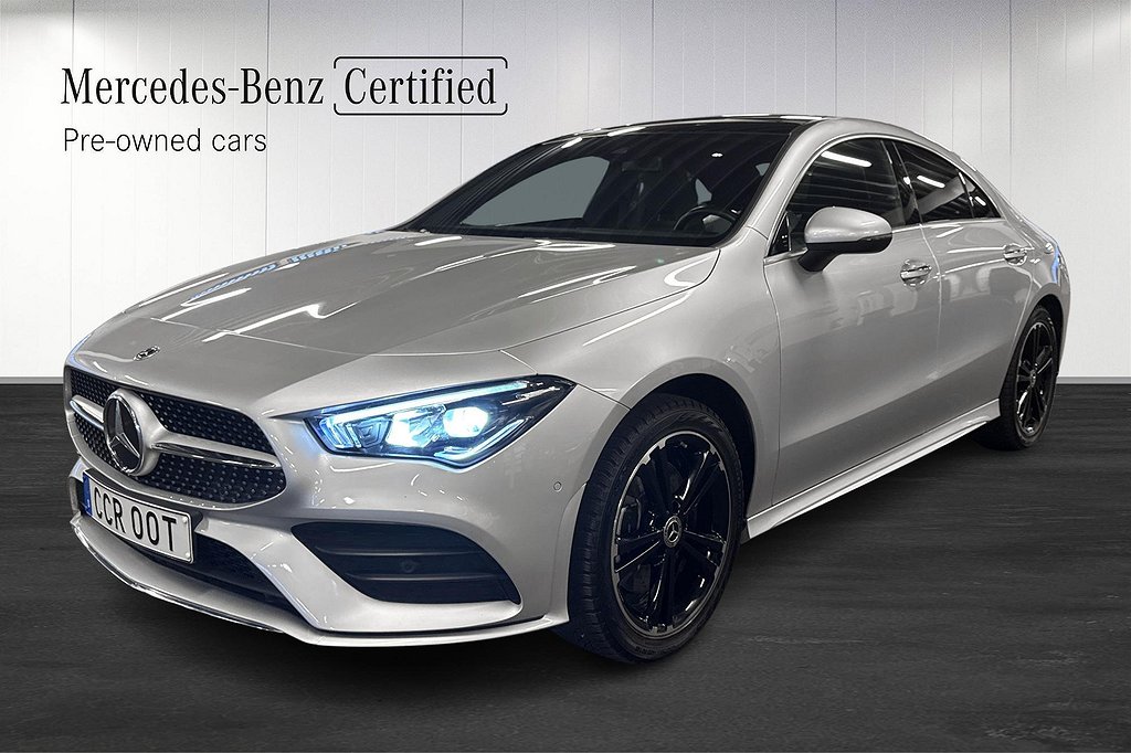 Mercedes-Benz CLA 250 e AMG Backkamera Distronic Nav Panorama Panelbelysning