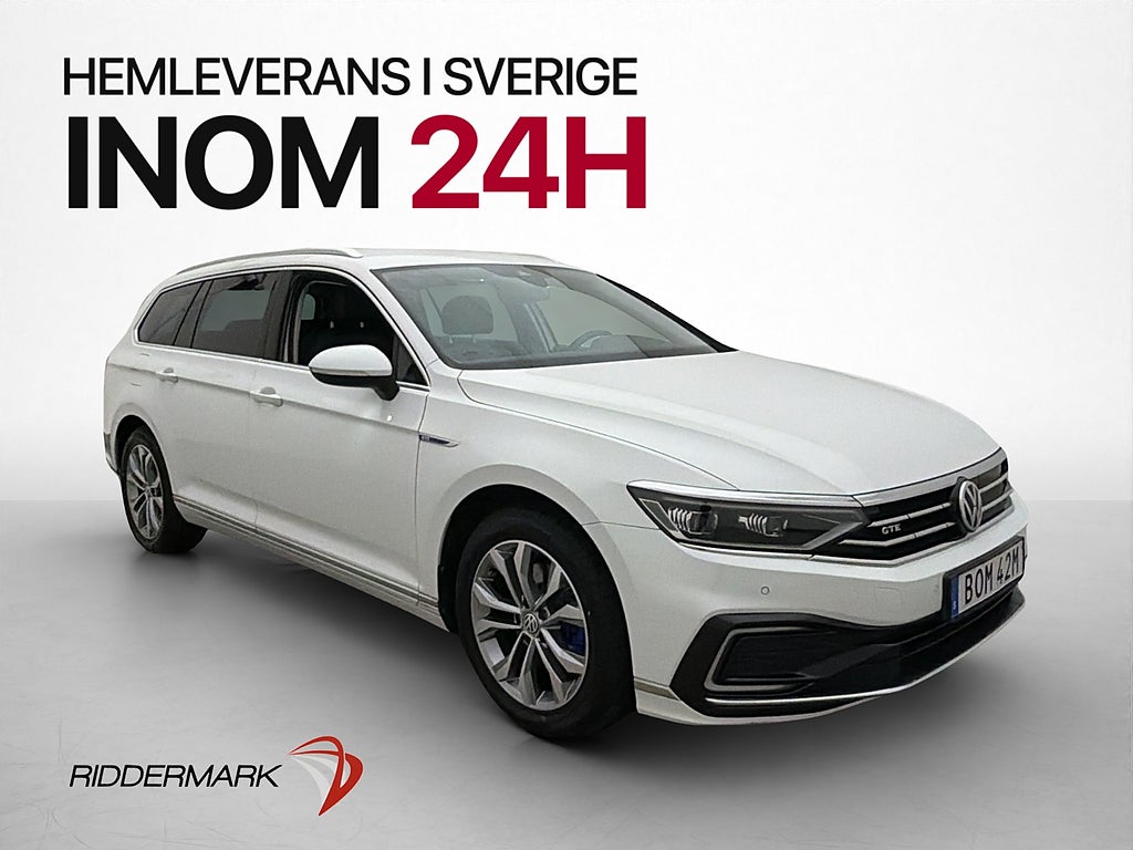 Volkswagen Passat 1.4 TSI GTE Drag Värmare CarPlay Navi