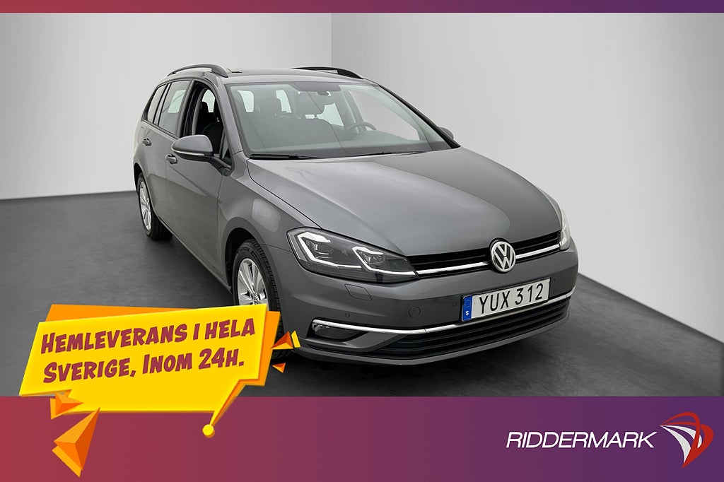 Volkswagen Golf 1.6 TDI Kamera Adapt-fart Sensorer Navi