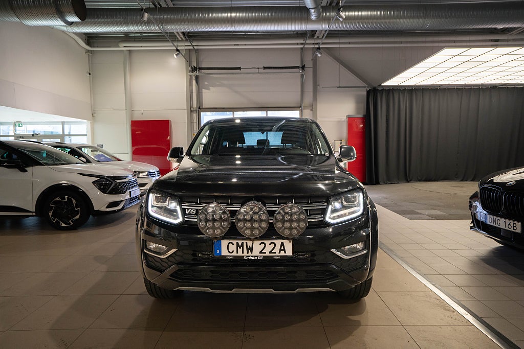 Volkswagen Amarok V6 TDI 4M KÅPA D-VÄRMARE 258hk KAMERA DRAG MOMS CARPLAY