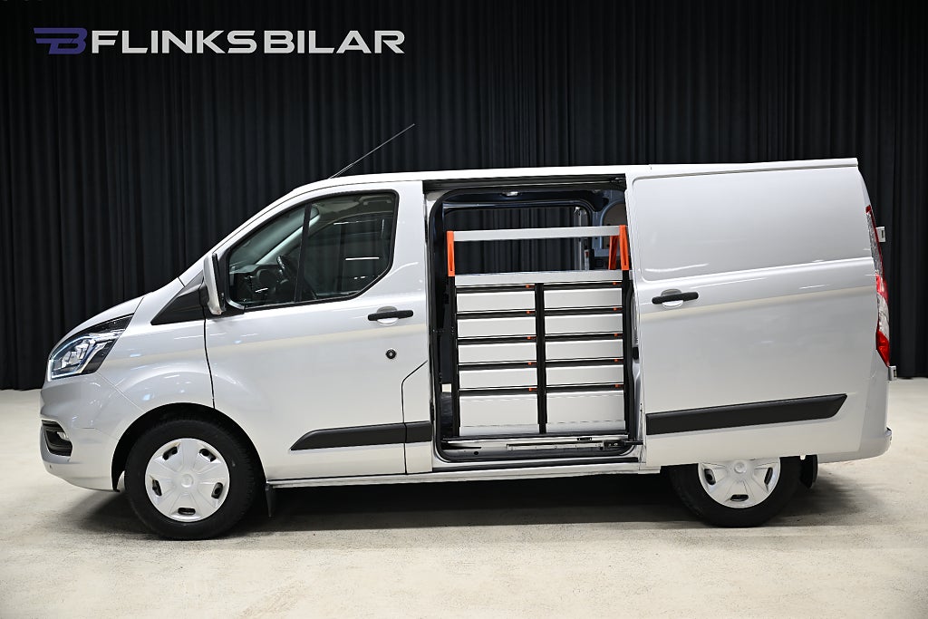 Ford transit Custom 130HK Automat|Servicebil|Dubbeldörr|Inredd|Moms