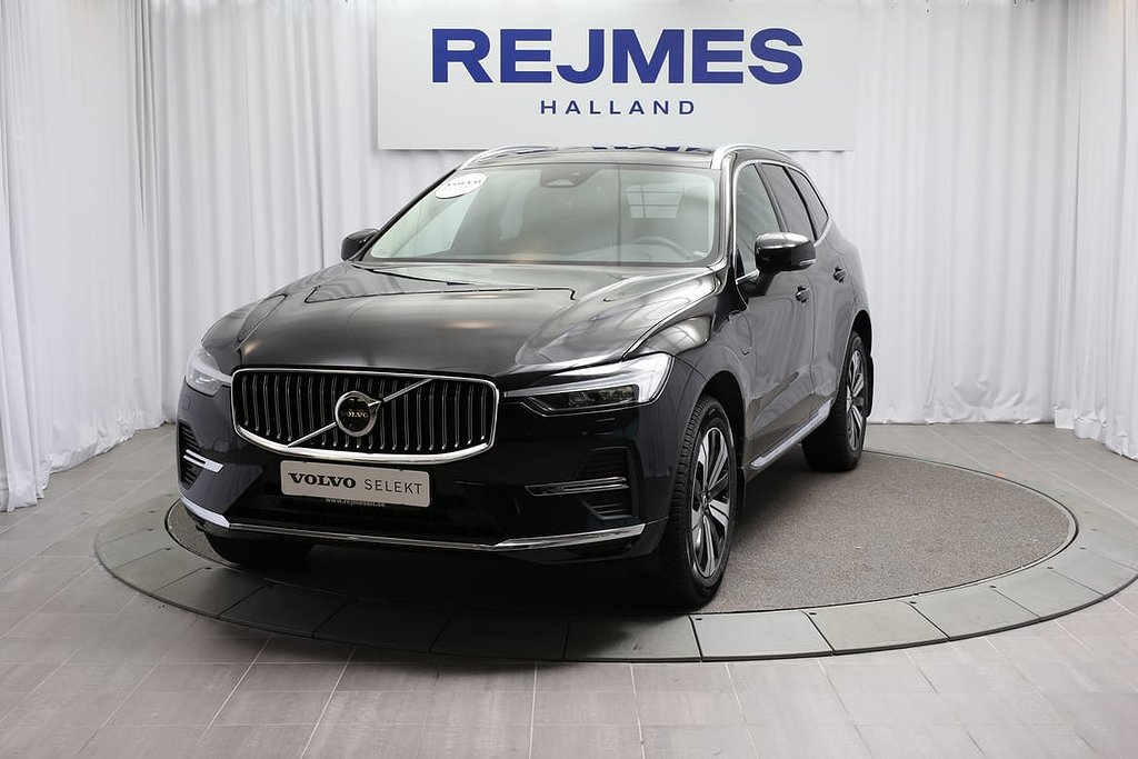 Volvo XC60 Recharge T6 II Plus Bright Dragkrok H/K 360 Läder