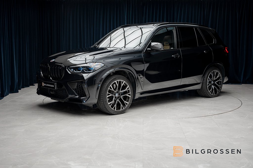 BMW X5 M Competition 625hk Driver´s Package B&W Sky Lou MOMS