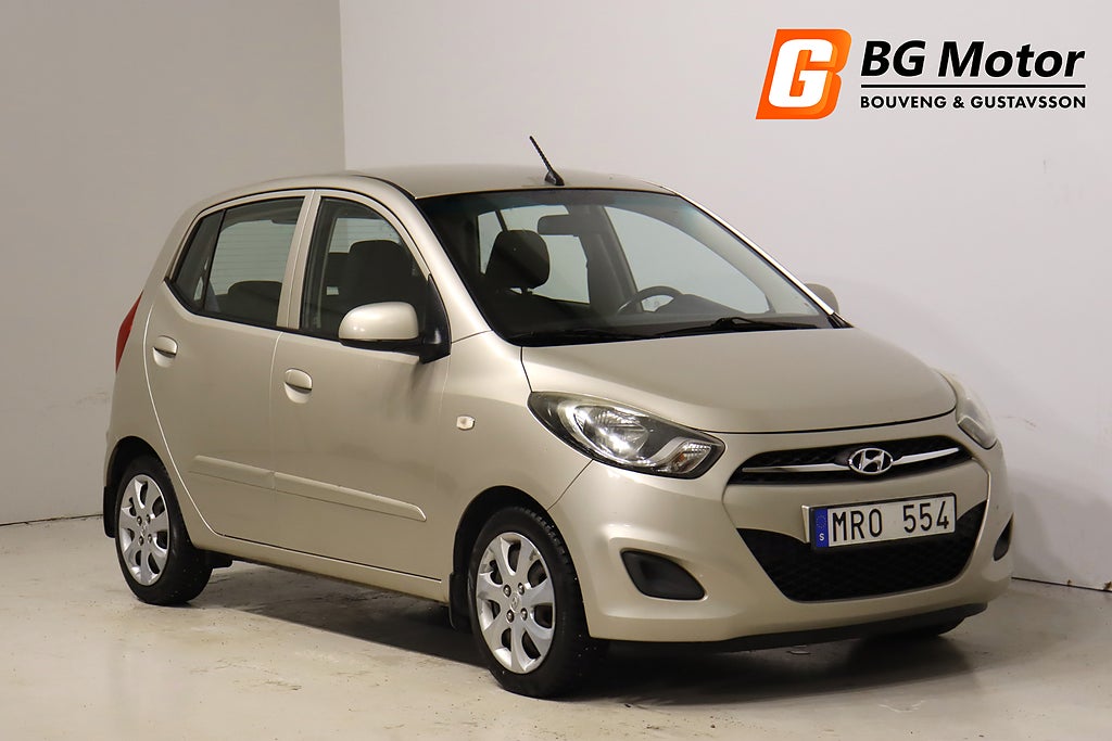 Hyundai i10 1.1 iRDE Premium Besiktad/360kr Skatt 1,99% Ränta