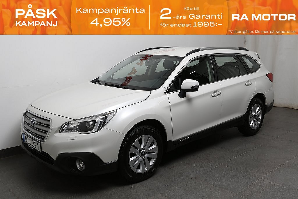 Subaru Outback 2,0D 150hk Base AWD Aut 1ägare Motorv Drag 2016