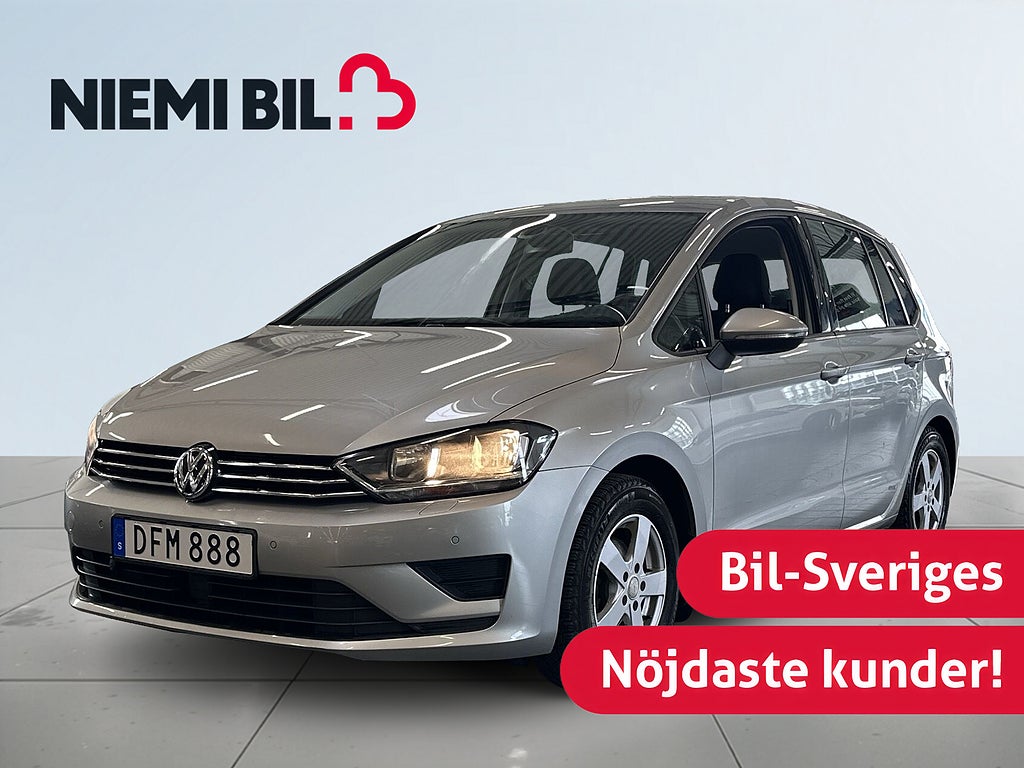 Volkswagen Golf Sportsvan 1.2 TSI S&V-hjul/Drag/M&K-värm/Kamera/Thule