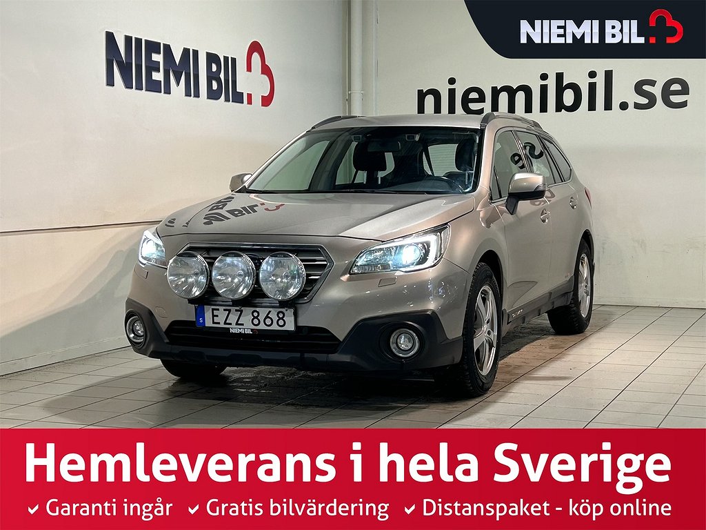Subaru Outback 2.0 4WD Kamera Drag Dvärm Extraljus S/V-hjul